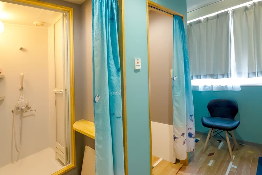 88HOTELSシャワー室